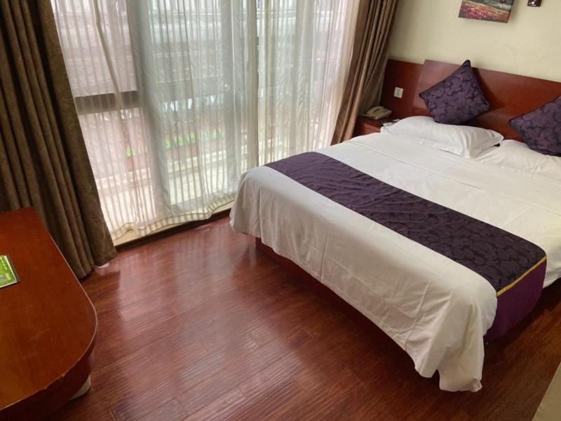 Greentree Inn Shanghai Songjiang University City New Songjiang Road Express Hotel المظهر الخارجي الصورة
