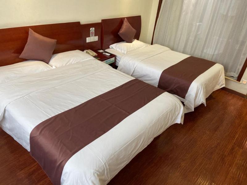 Greentree Inn Shanghai Songjiang University City New Songjiang Road Express Hotel المظهر الخارجي الصورة