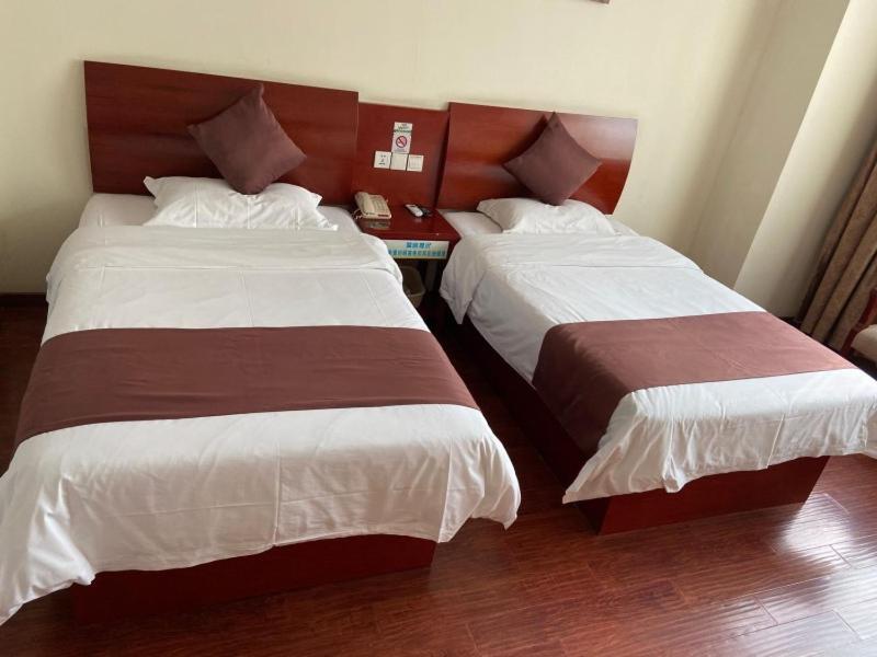 Greentree Inn Shanghai Songjiang University City New Songjiang Road Express Hotel المظهر الخارجي الصورة
